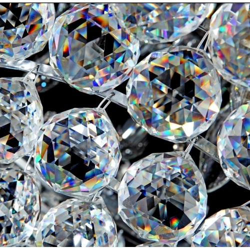 żyrandole kryształowe, plafon kryształowy